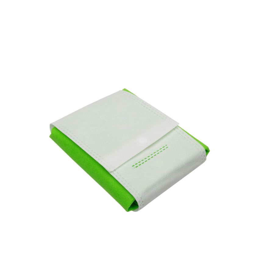 Sac pliable en TNT 80g, avec bouton