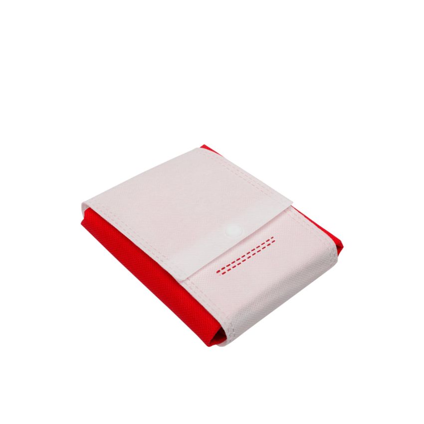 Sac pliable en TNT 80g, avec bouton