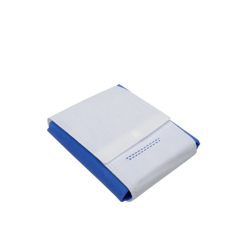 Sac pliable en TNT 80g, avec bouton