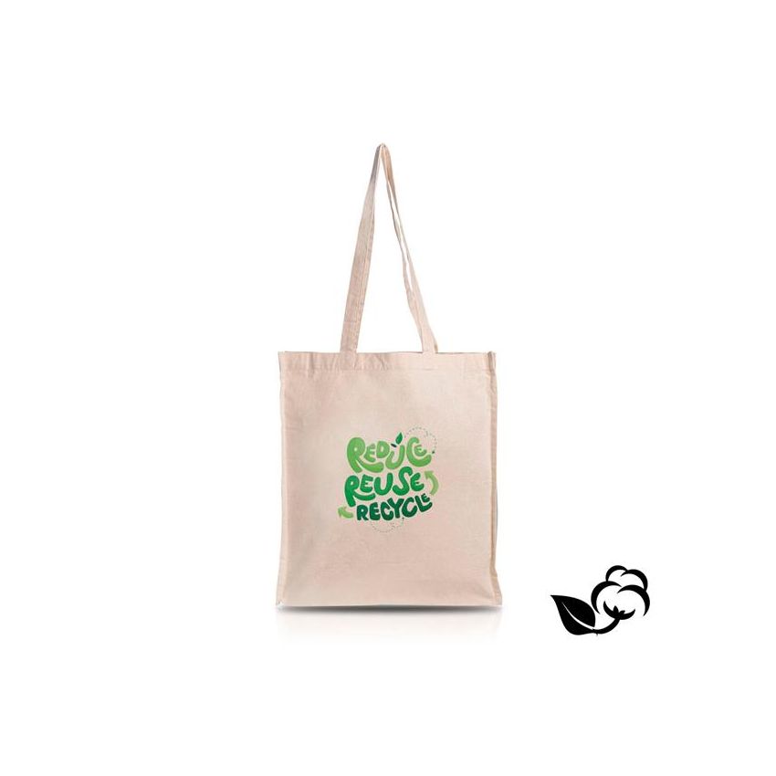 Celici Sac 100% coton biologique 220g, avec soufflet