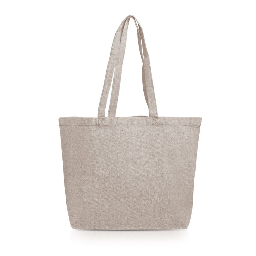 Belg Sac en coton recyclé 280 g/m² avec soufflet