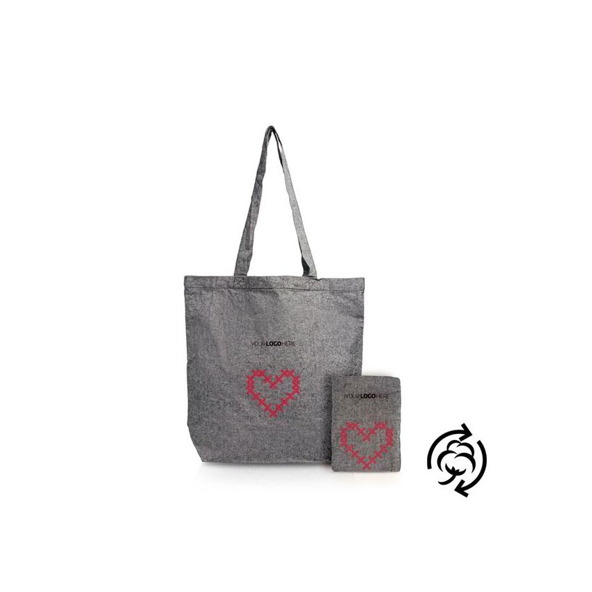 Vikbar Sac en coton recyclé 190 g/m2 pliable