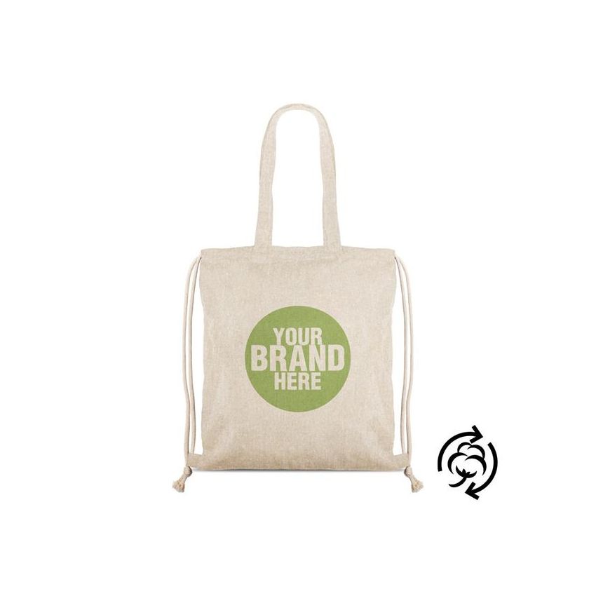RecyPack Sac à dos en coton recyclé