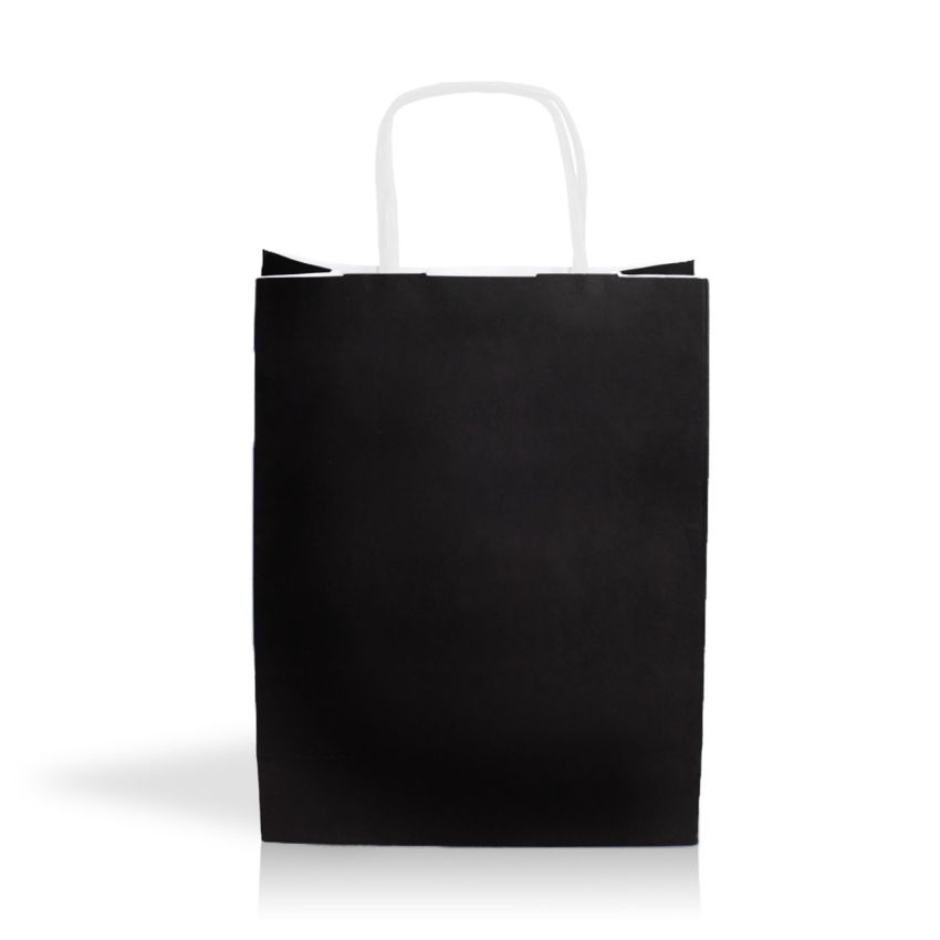 KraftColor01 Sac en papier kraft 90g/m2 18X24X8cm - couleurs