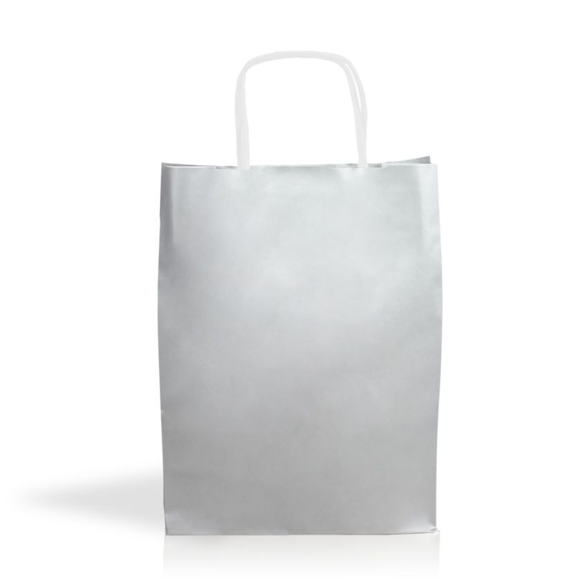 KraftColor01 Sac en papier kraft 90g/m2 18X24X8cm - couleurs