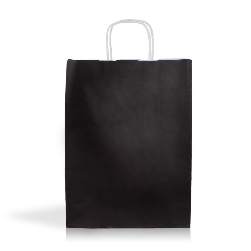 KraftColor02 Sac en papier kraft 90g/m2 24X32X11cm - couleurs
