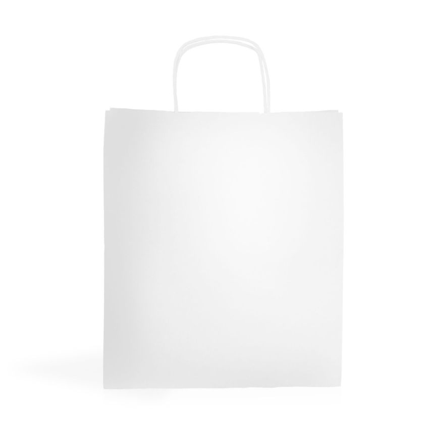 WKraft05 Sac en papier kraft 100g/m2 27X31X16cm - blanc