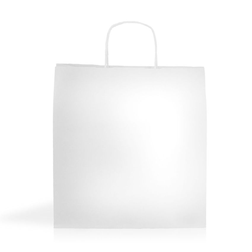 WKraft07 Sac papier kraft 100g/m2 31X32X20cm - blanc