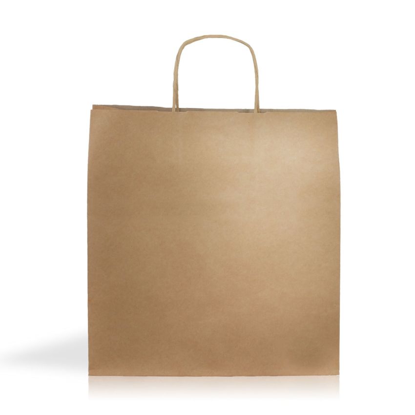Kraft09 Sac en papier kraft 115g/m2 31X32X20cm