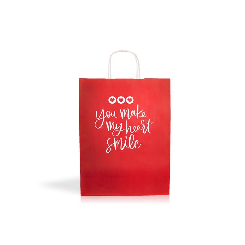 KraftColor03 Sac en papier kraft 100g/m2 32X42X12cm - couleurs