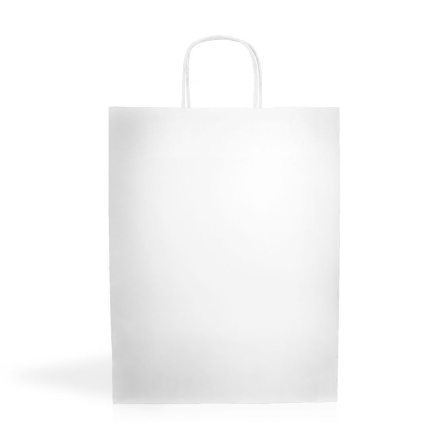 WKraft09 Sac en papier kraft 100g/m2 42X49X16cm - blanc