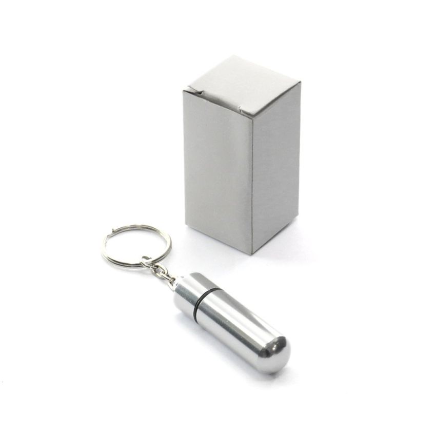 Porte-clés Boîte à Comprimés Alumpill