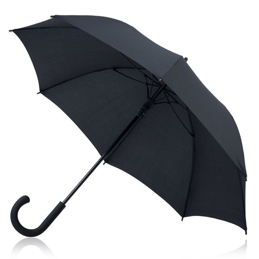 Stormi Parapluie automatique en carbone et P-190T, avec poignée en caoutchouc