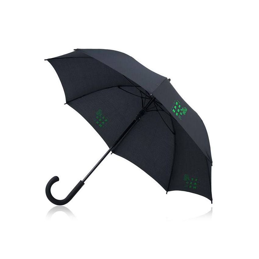 Stormi Parapluie automatique en carbone et P-190T, avec poignée en caoutchouc