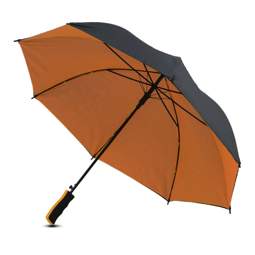 Birain Parapluie automatique en P-190T bicolore, avec poignée en EVA
