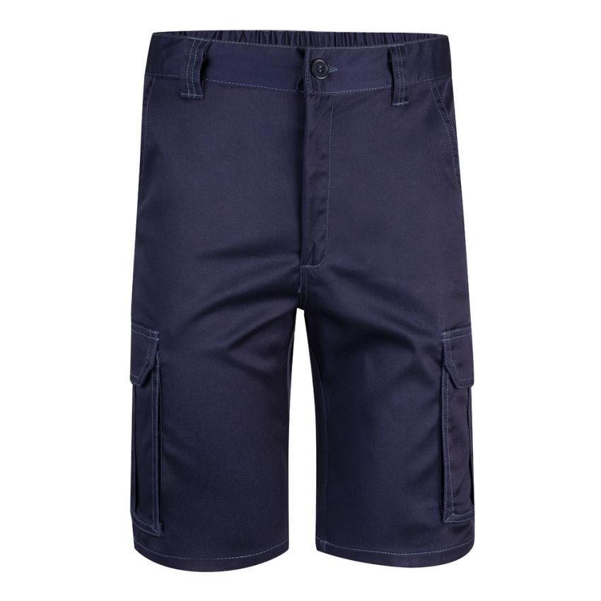 VL HEBE Bermudas stretch multipoches (240g/m²), en coton (46 %), EME (38 %) et polyester (16 %)