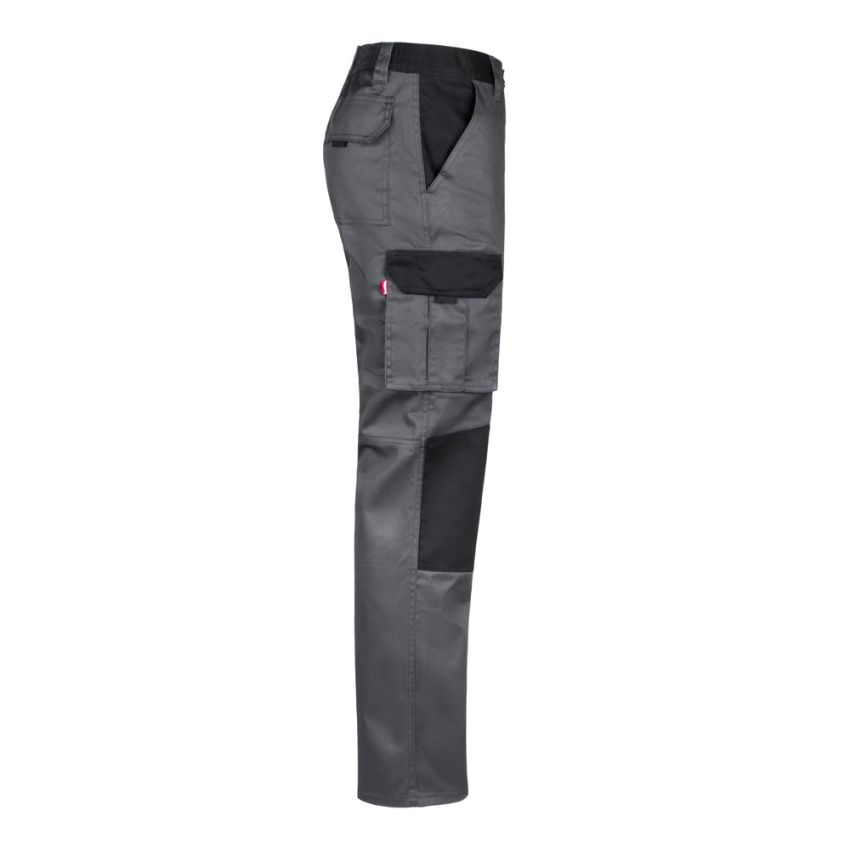 VL NJORD Pantalon bicolore en sergé multi-poches (240 g/m²), en coton (35 %) et polyester (65 %).