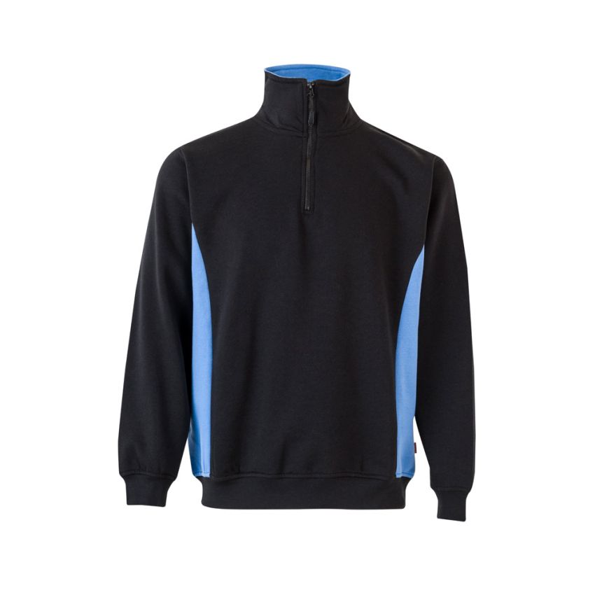 VL SVAROG Sweat-shirt bicolore en molleton (260g/m²), en polyester (65%) et coton (35%).