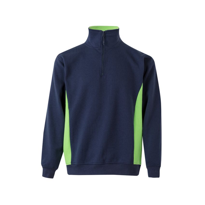 VL SVAROG Sweat-shirt bicolore en molleton (260g/m²), en polyester (65%) et coton (35%).