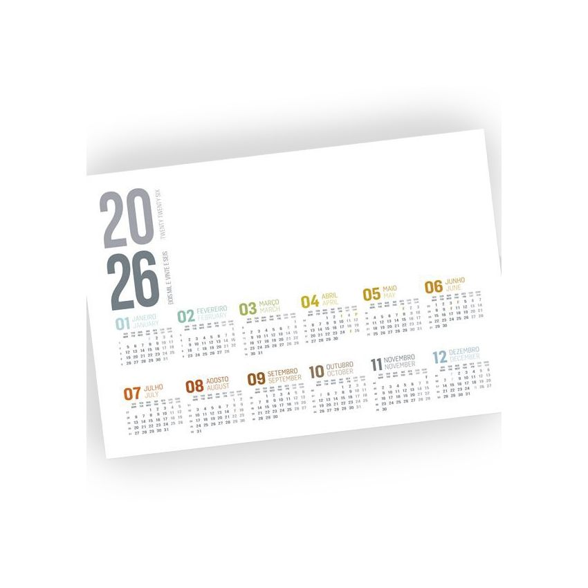 Planny Planificateur de secrétaire en PVC avec calendrier