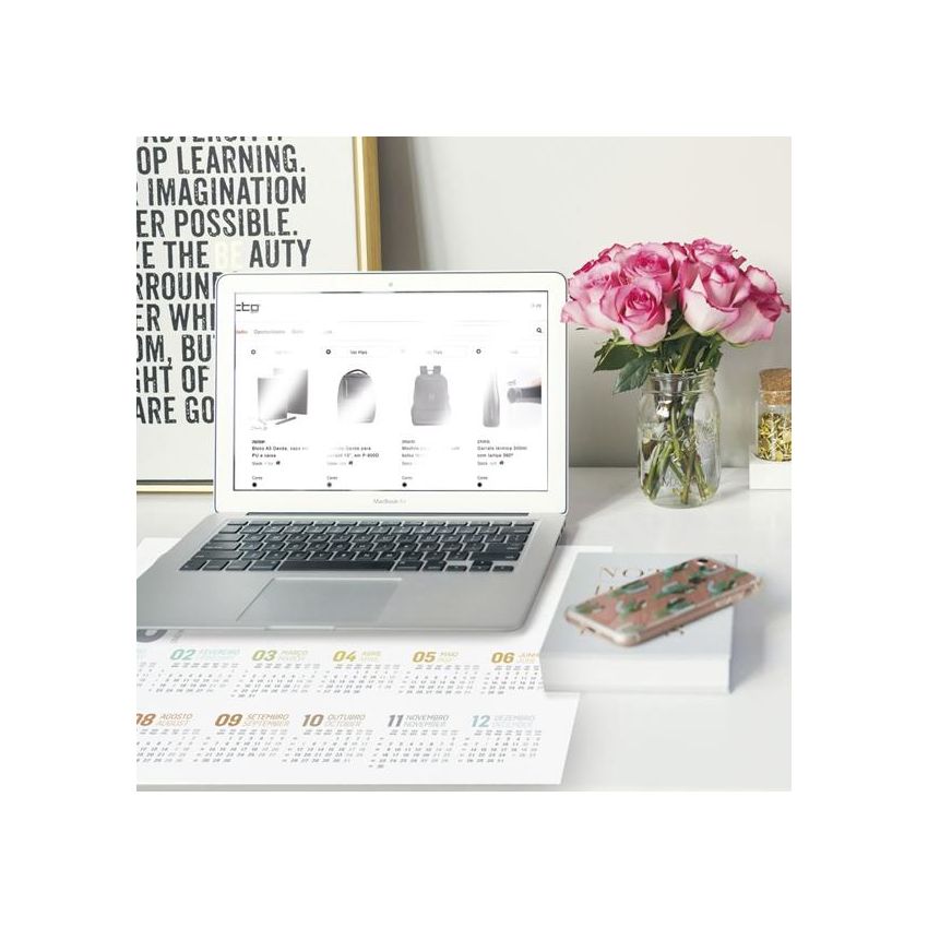 Planny Planificateur de secrétaire en PVC avec calendrier