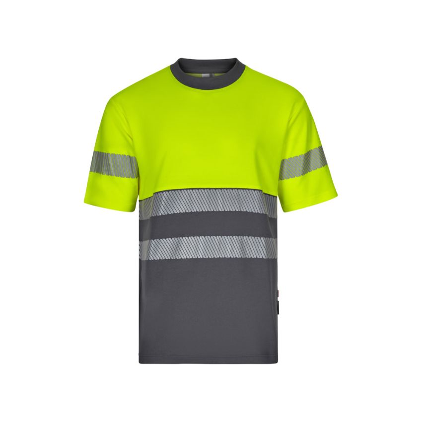 T-shirt bicolore piqué VL BASTET (150g/m²), en coton (55%) et polyester (45%).