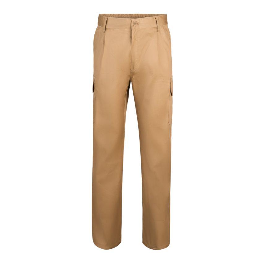 VL MABON Pantalon en sergé (200g/m²) multipoche, en coton (35%) et polyester (65%).