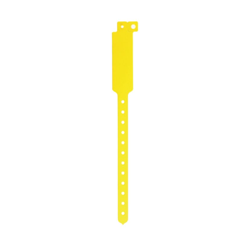 Leny Bracelet d'identification inviolable opaque en vinyle