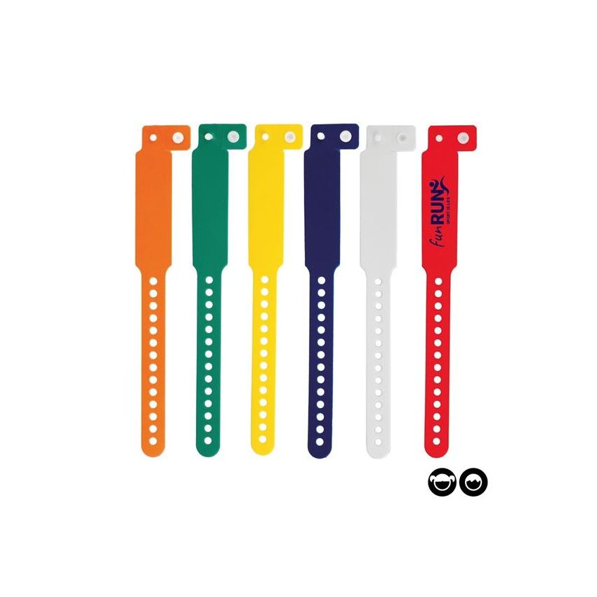 Frokk Bracelet d'identification inviolable pour enfant en vinyle