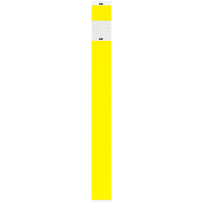 Bracelet d'identification inviolable Tikker 1 bon, en tyvek
