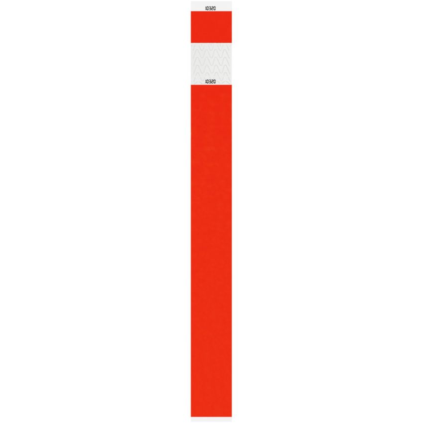 Bracelet d'identification inviolable Tikker 1 bon, en tyvek