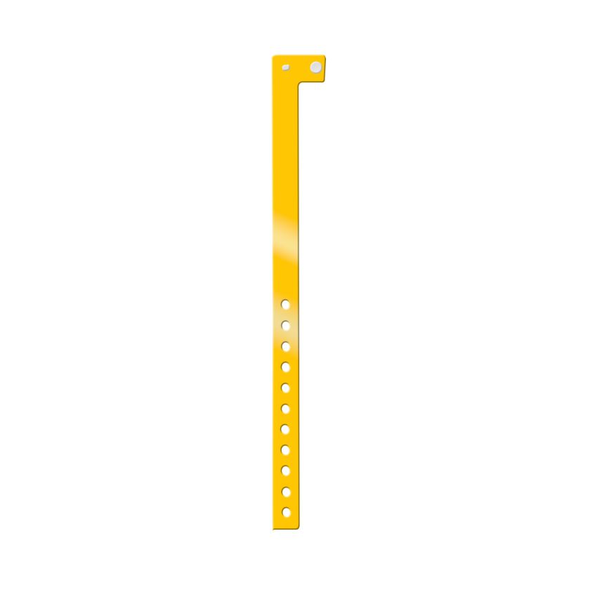 Div Bracelet d'identification inviolable en vinyle