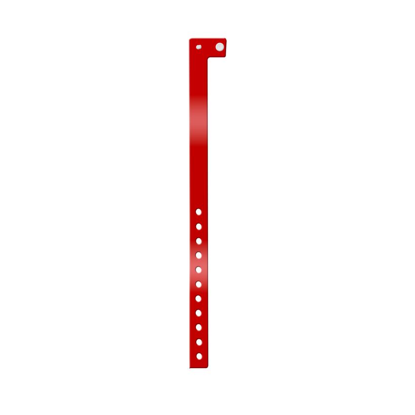 Div Bracelet d'identification inviolable en vinyle