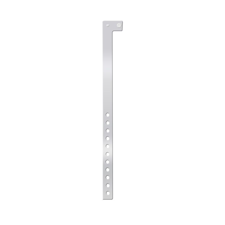 Div Bracelet d'identification inviolable en vinyle