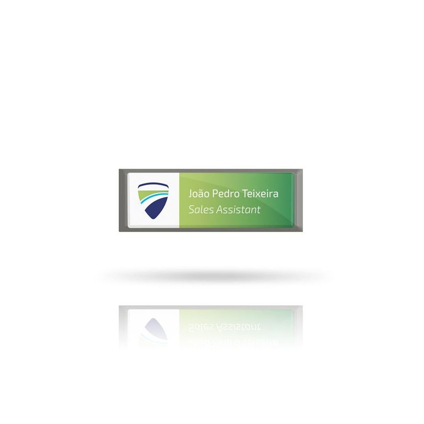 PLAQUE-D’IDENTIFICATION M Plaque d’identification ID PLATE avec aimant – mat