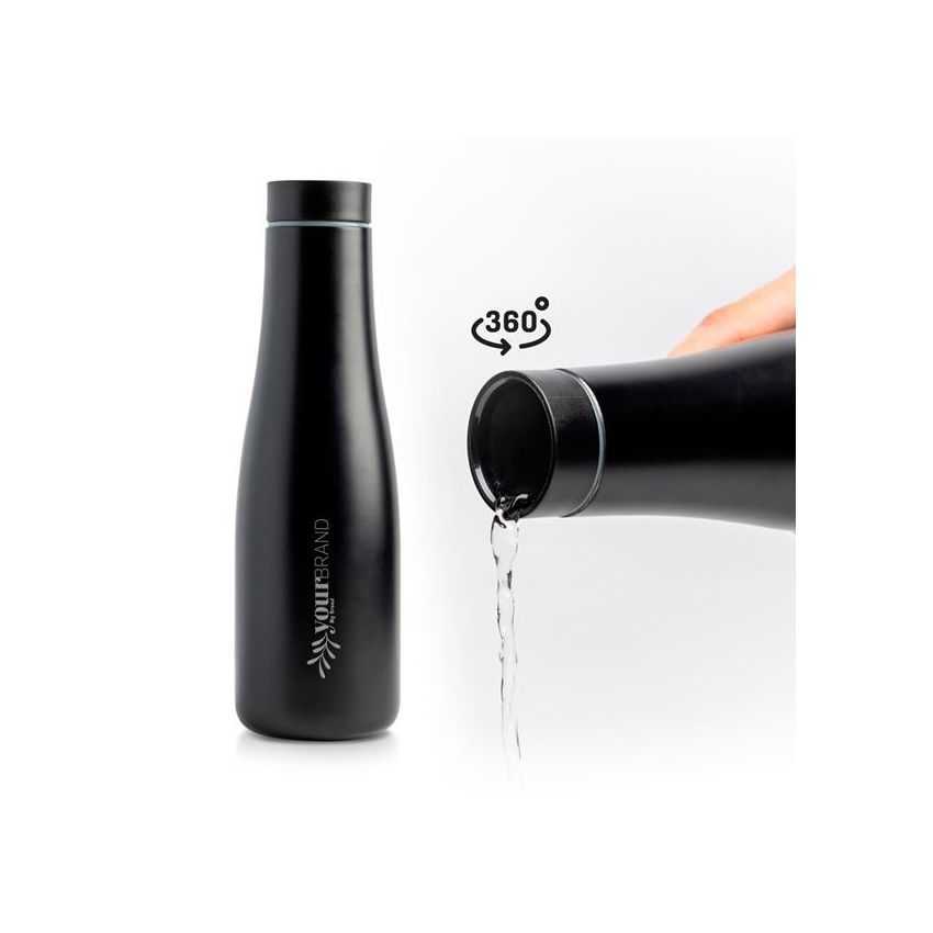Drink360 Bouteille isotherme 500ml avec couvercle 360º