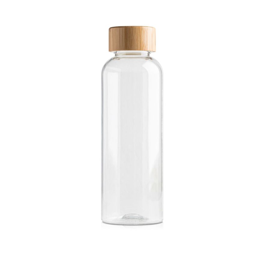 Bouteille RB en RPET 500ml avec bouchon en bambou