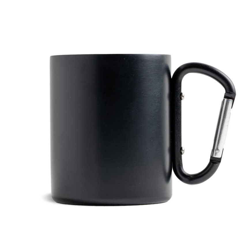 MRSS Hook Tasse en RSS, à double paroi et mousqueton