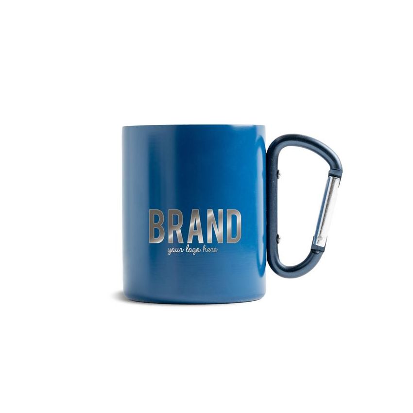 MRSS Hook Tasse en RSS, à double paroi et mousqueton