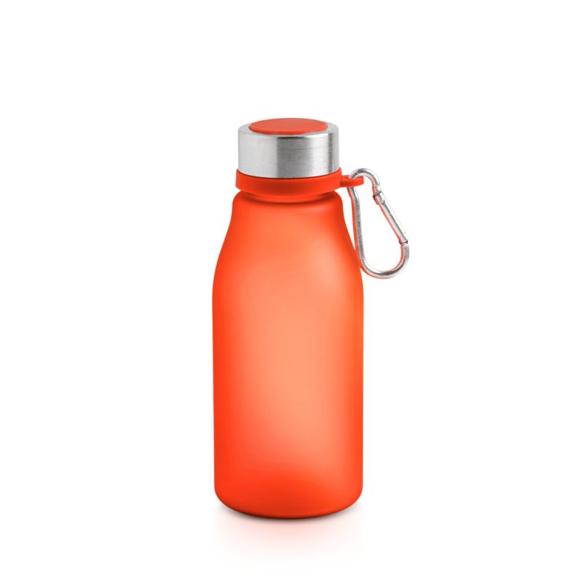 Bijou Gourde en RPET mat 350ml, avec mousqueton