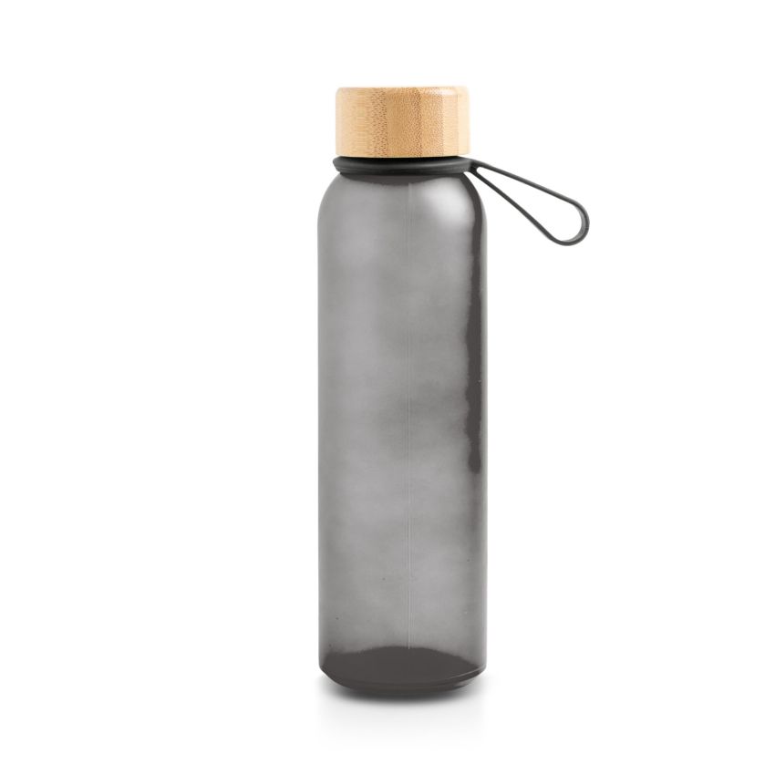 Atlântida Bouteille en verre givré 500ml, avec poignée en silicone