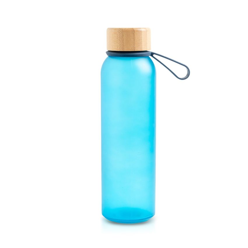 Atlântida Bouteille en verre givré 500ml, avec poignée en silicone