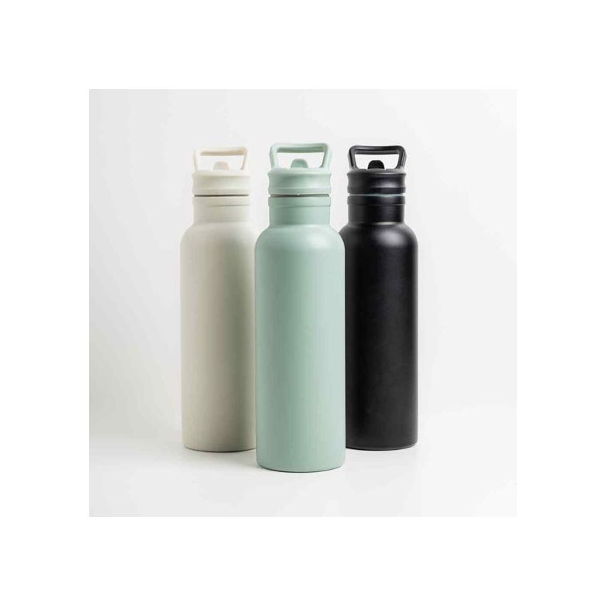 HYDRA Bouteille isotherme 500 ml, avec paille