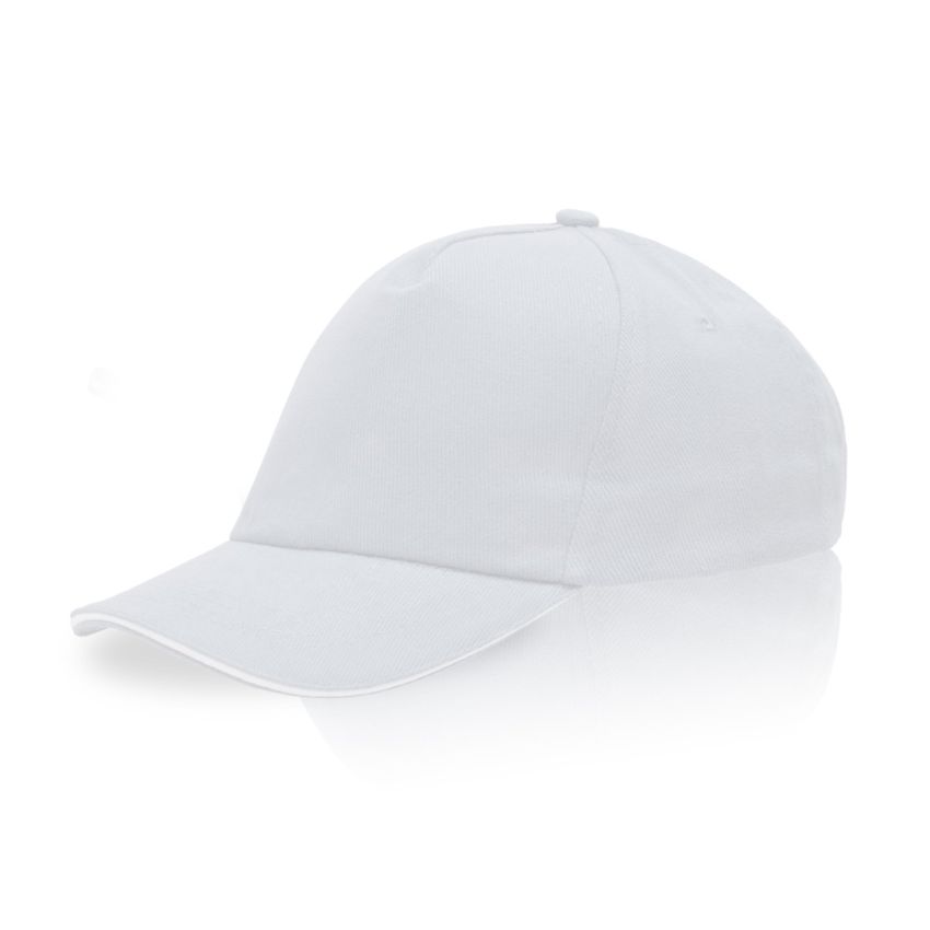 Casquette pour enfant en coton avec visière sandwich