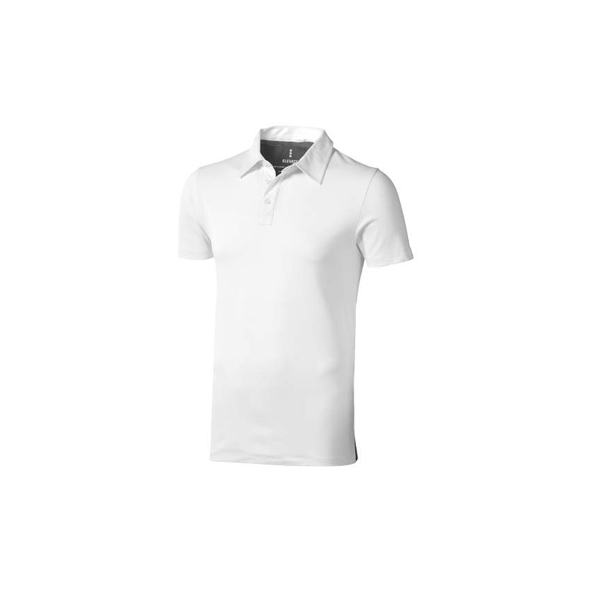 Polo homme manches courtes en matière extensible Markham