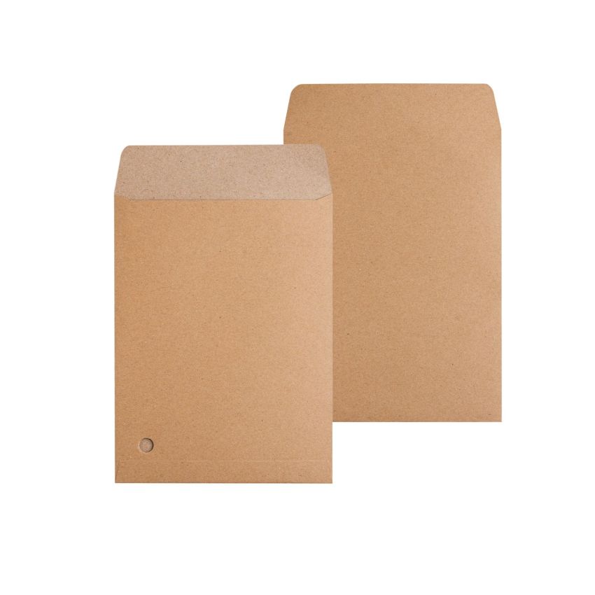 DiaryBox Pochette enveloppe en papier kraft, 200x250mm