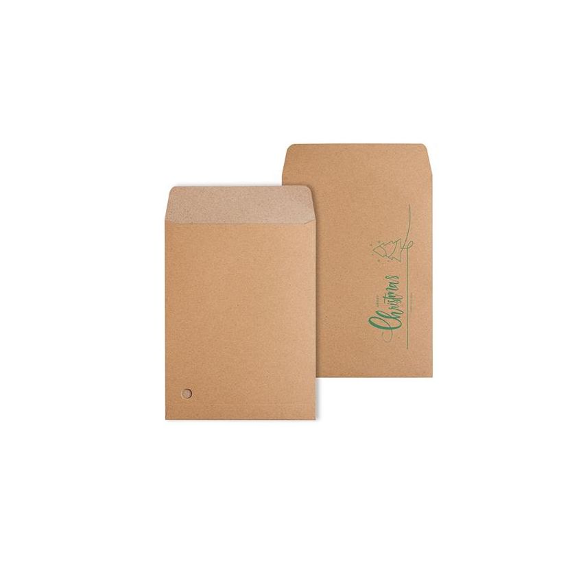 DiaryBox Pochette enveloppe en papier kraft, 200x250mm