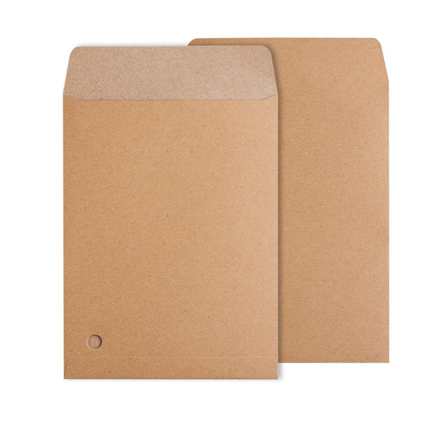 WeeklyBox Pochette enveloppe en papier kraft, 210x280mm