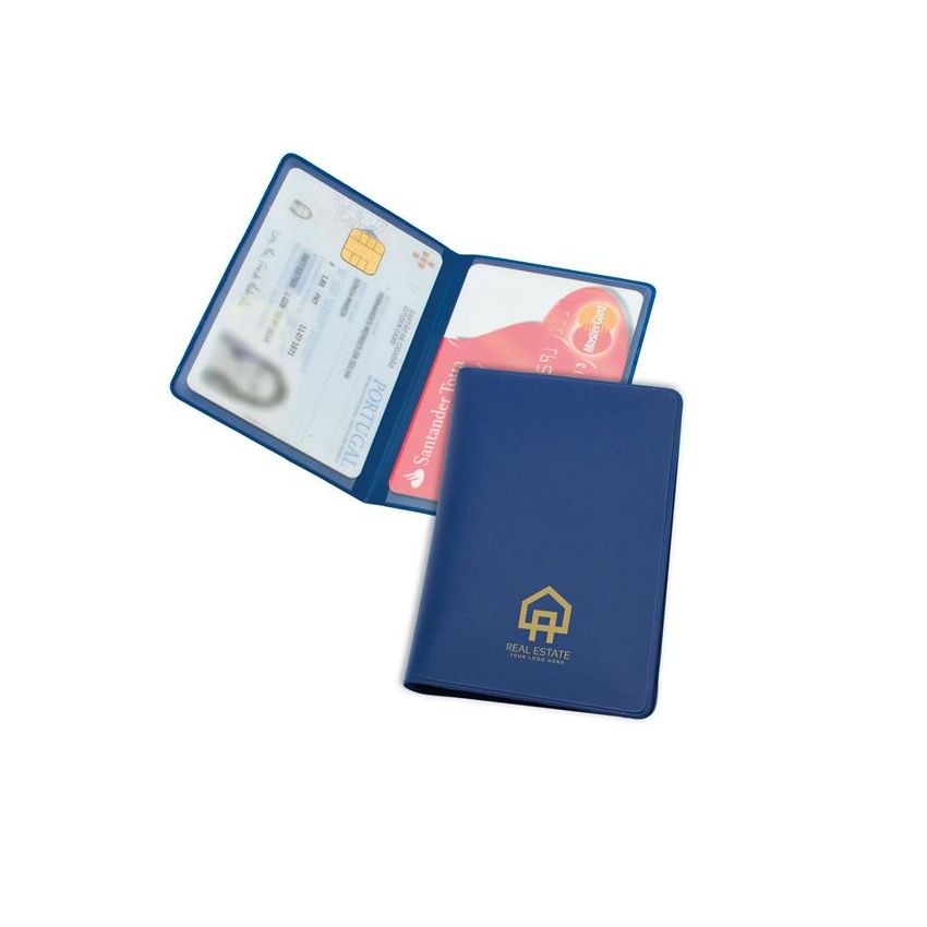 Scyre Porte-cartes double en PVC