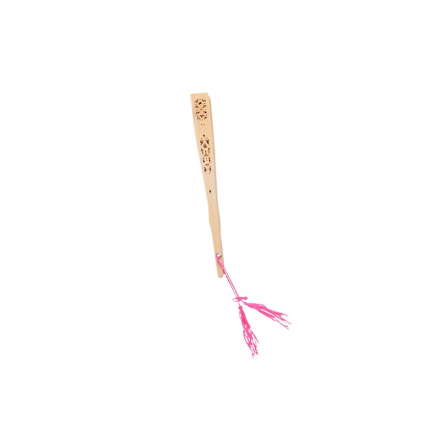 Éventail en bois